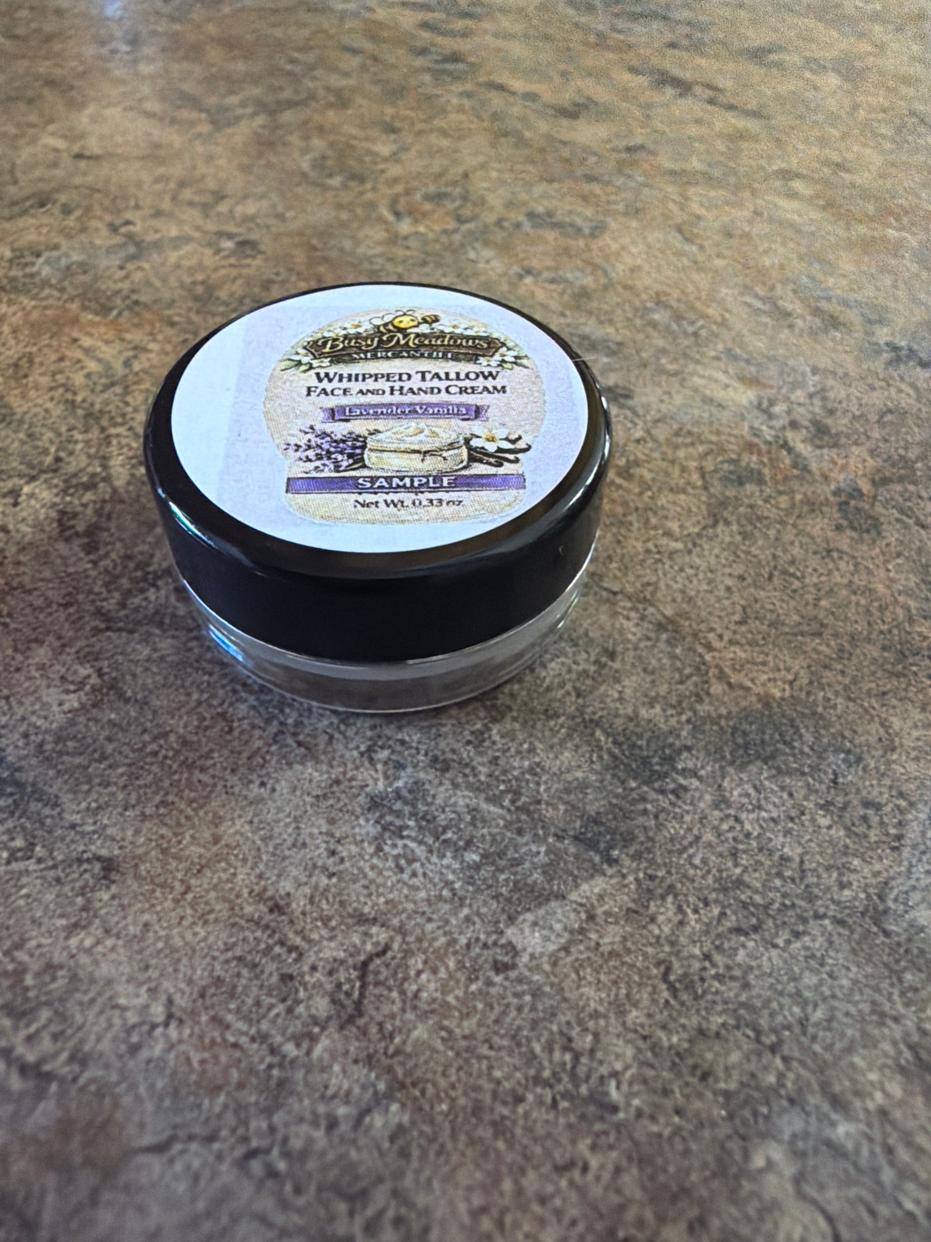 Whipped Tallow Hand and Face Cream - Lavender Vanilla Scent