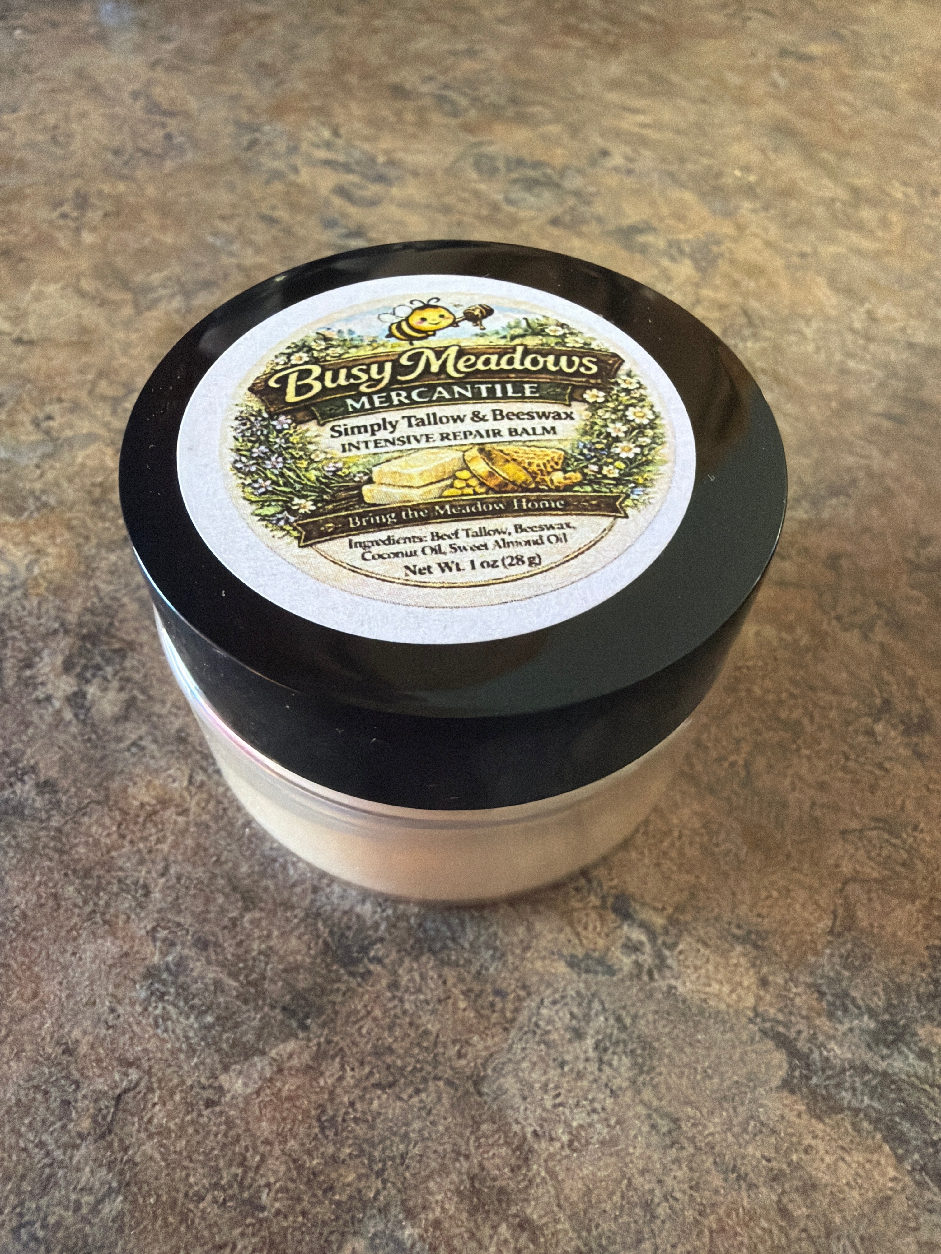 Simply Tallow and Beeswax Intensive Repair Balm - Unscented