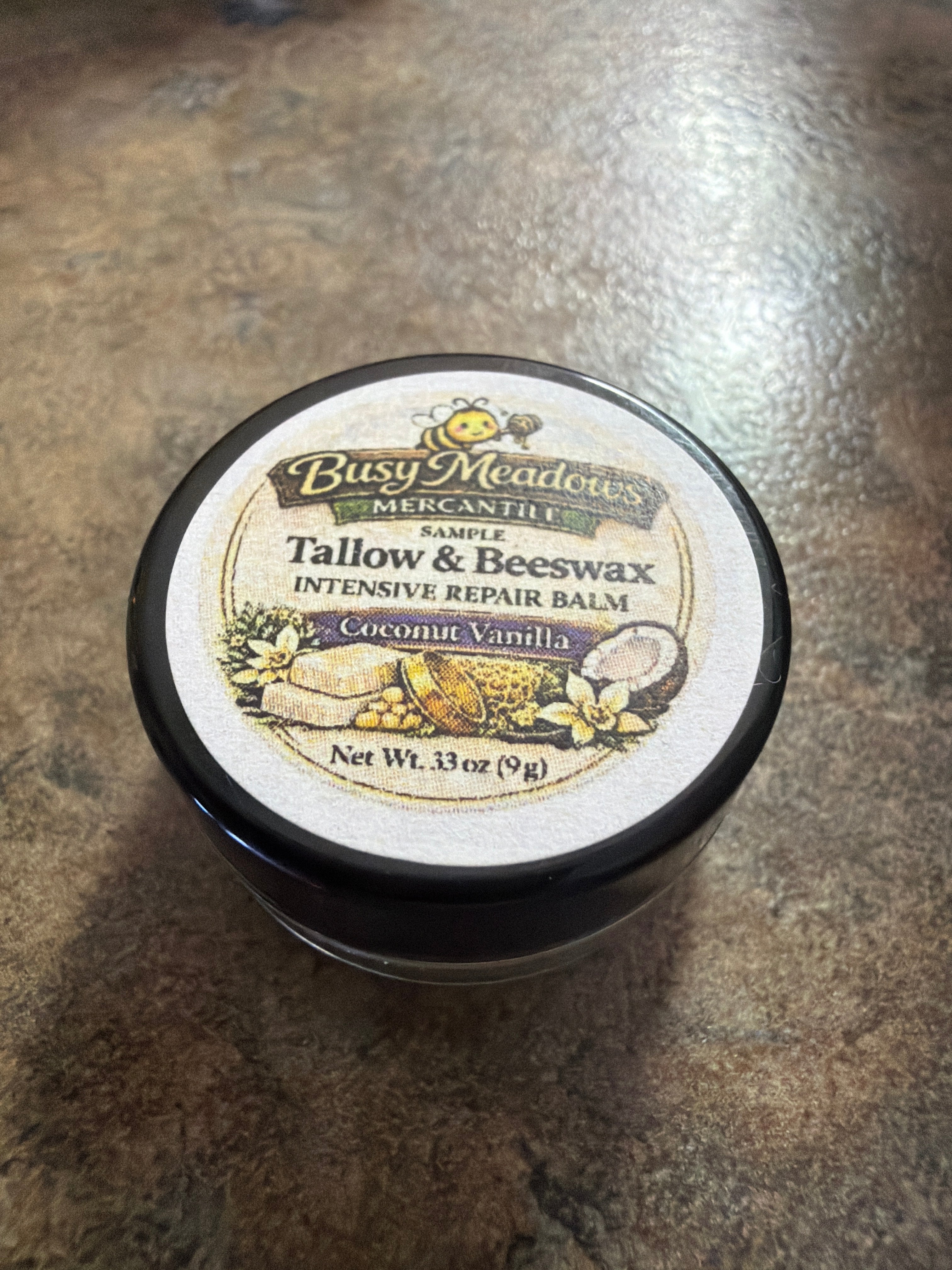 Tallow and Beeswax Intensive Repair Balm - Vanilla Coconut