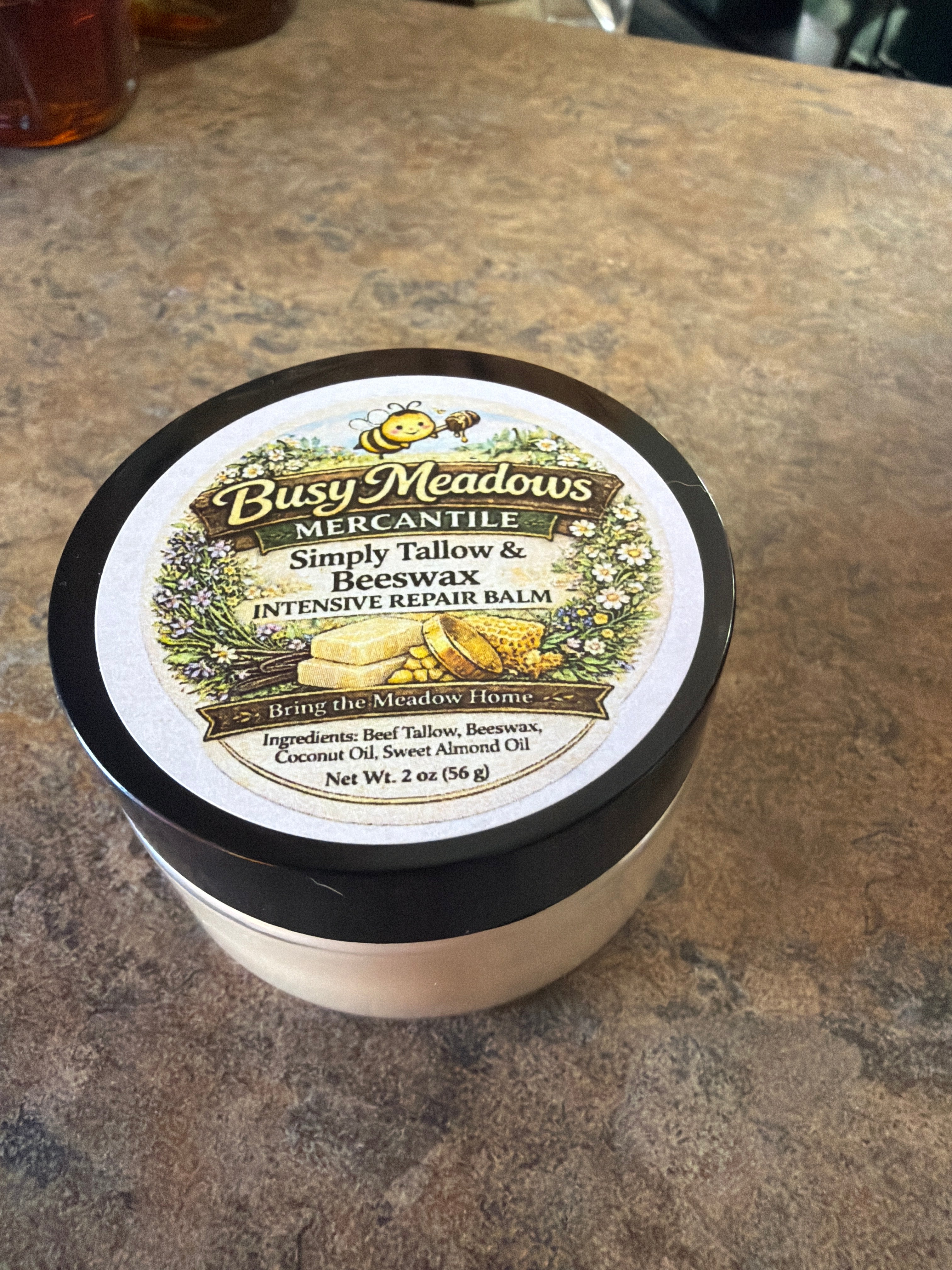 Simply Tallow and Beeswax Intensive Repair Balm - Unscented