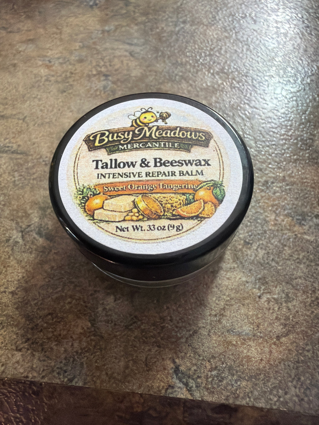 Tallow and Beeswax Intensive Repair Balm - Sweet Orange Tangerine